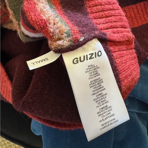 Danielle Guizio NY Hawley Sweater Vest in maroon - Picture 9 of 9